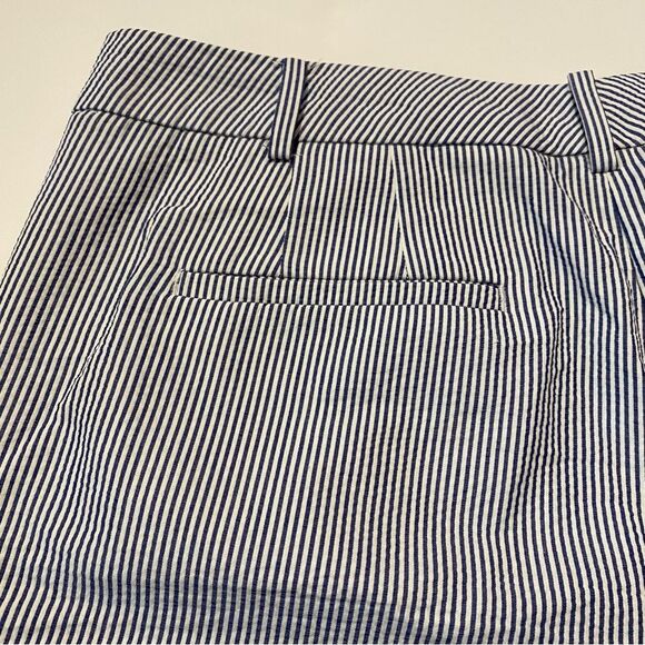 Talbots Black and White Striped Women Shorts - Picture 9 of 16